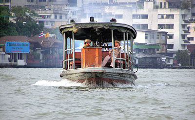 Flussfahrt in Bangkok
